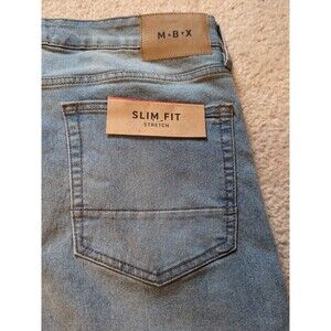 MBX LOS ANGELES jeans STRETCH SLIM FIT Mens SIZE 36X32 denim NEW